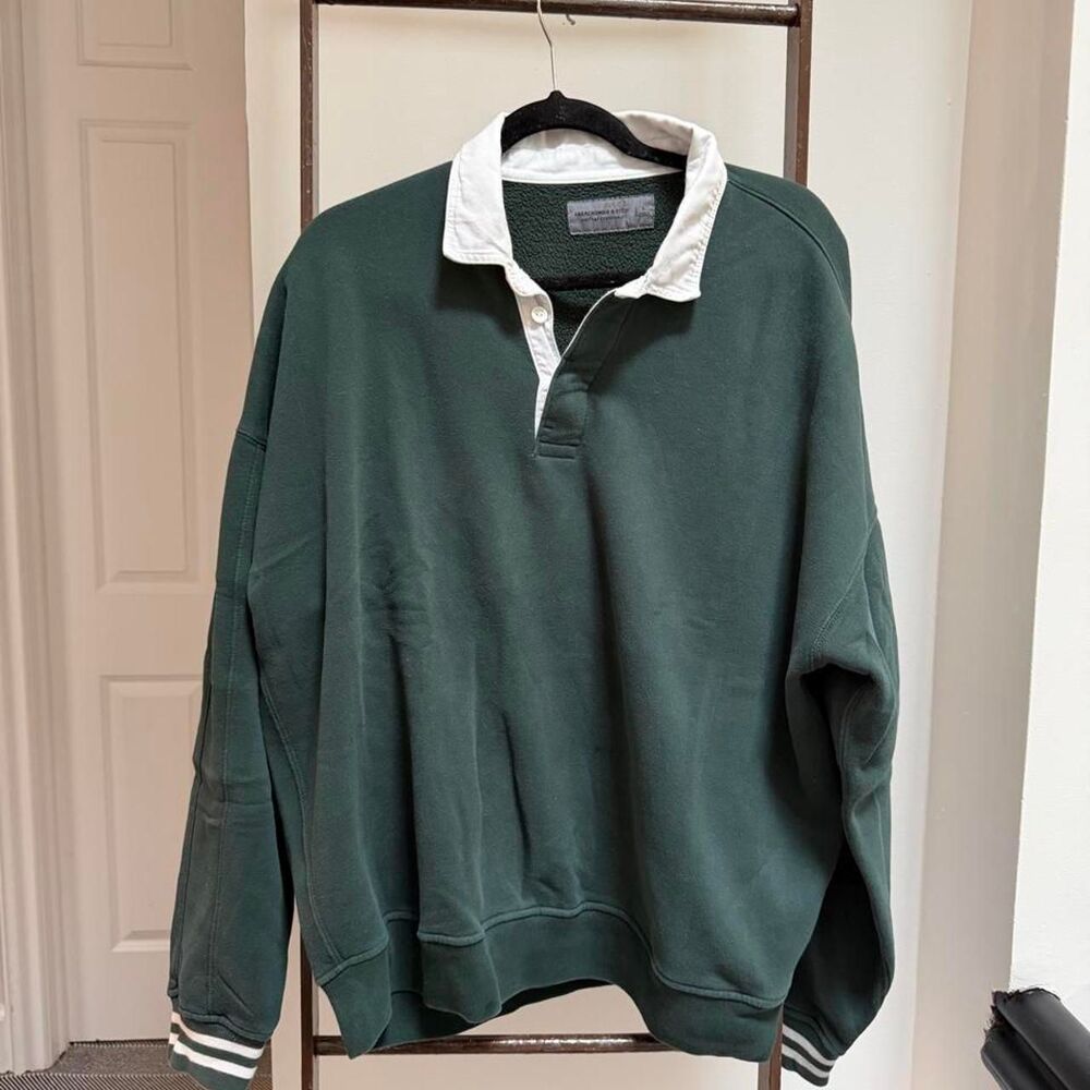 Abercrombie-fitch Men's Green Jumper